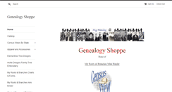Desktop Screenshot of genealogyshoppe.com